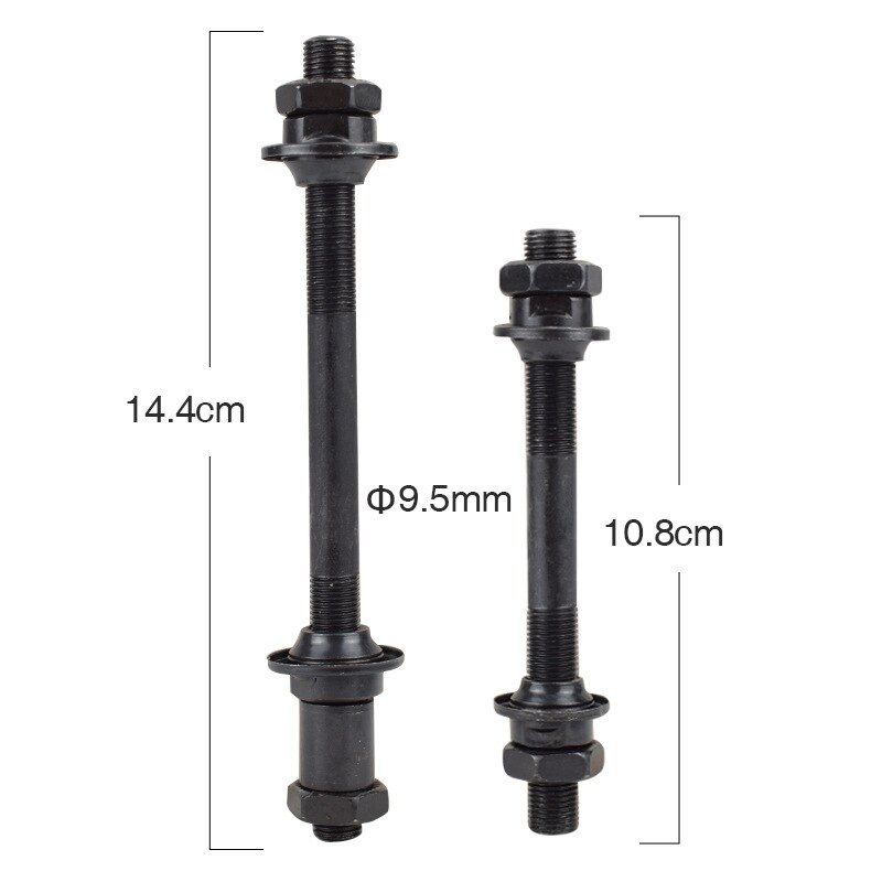Mountain Bike Bicycle Quick Release Front Back Axles Hollow Hub Shaft Lever Modification Repair Replace Accessories