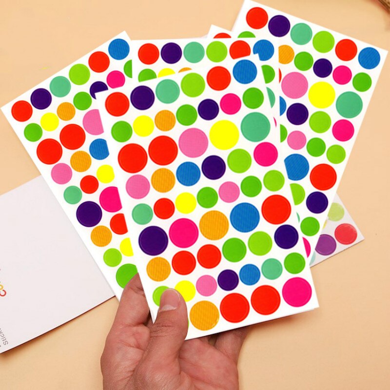 1Pcs Patroon Stickers Leuke Kleurrijke Stickers Decals Sticker Notebook Albums Decoratieve Laptop Klassieke Speelgoed Kinderen