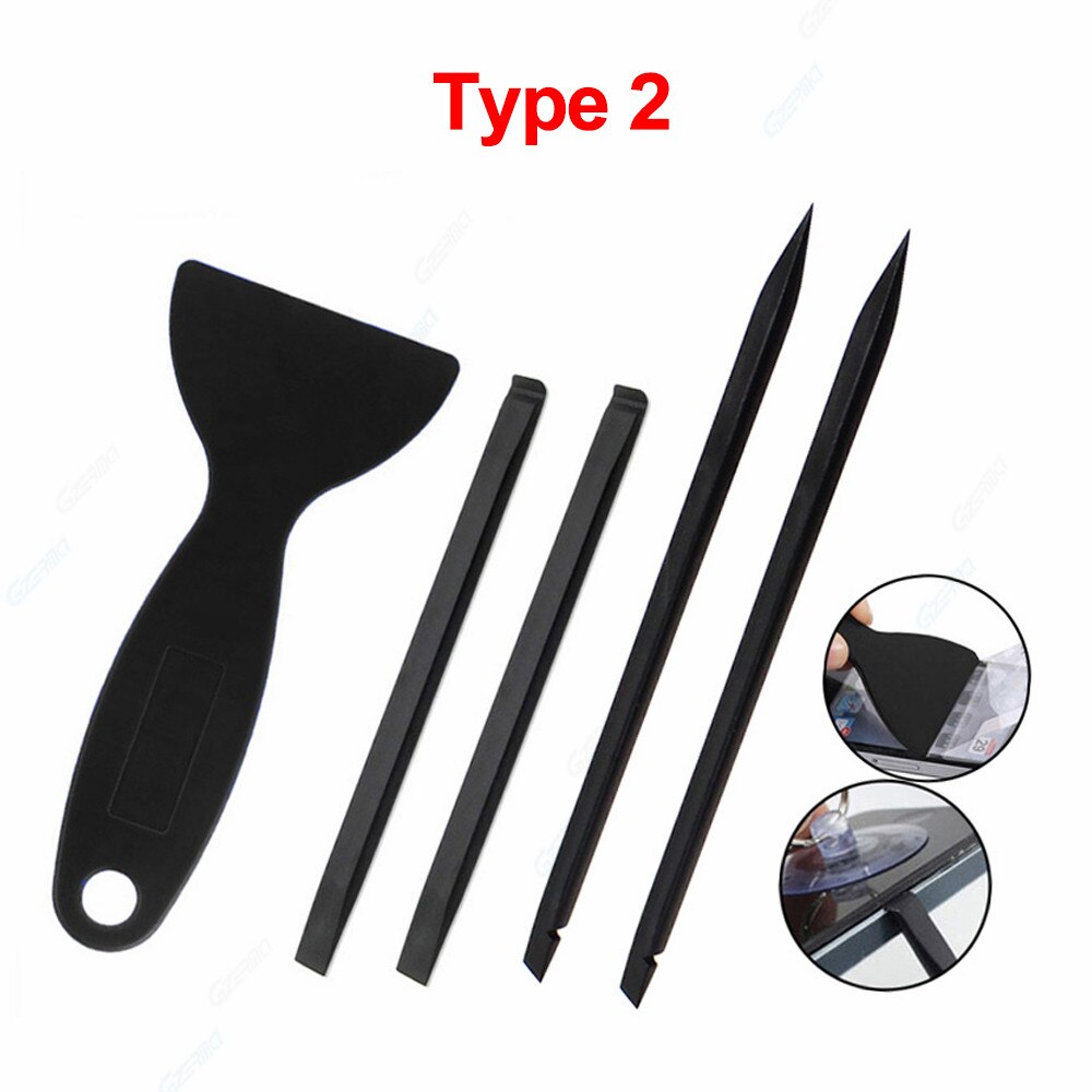 GZERMA Pry Spudger Kit Disassembly Shovel Cell Phone Opening Repair Tools Set For iPhone Samsung Repair Battery Removal Tool Kit: Type 2