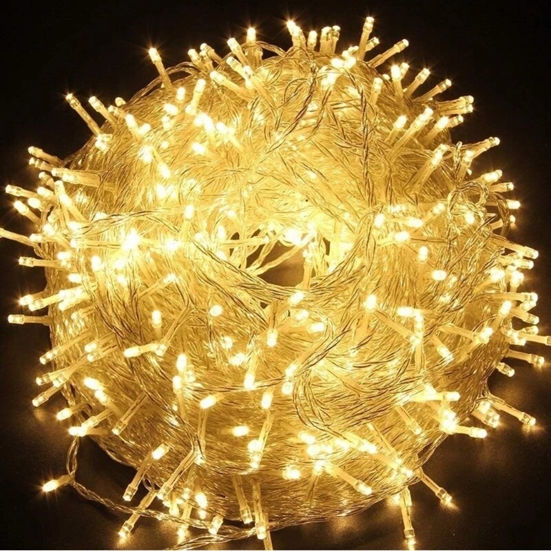 10M 20M 30M 50M 100M Festoon Led String Light Garland Year Christmas Light for Home Wedding Decoration Year Lamp