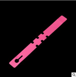 100pcs Durable Plant Hanging Tags plastic garden labels for Sapling Trees Nursery Classification Signs prompt card Planting tool: Pink