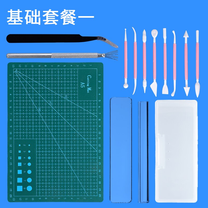 DIY Art Clay Pottery & Ceramics Tool set Crafts Clay Sculpting Tool Modeling Handmade Clay Tools set: set 5
