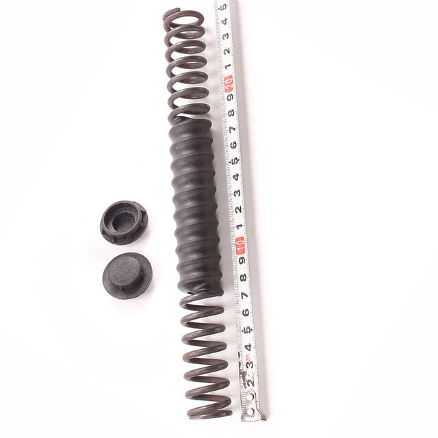 Durable Bicycle Front Fork Repair Parts XCR/XCM Oil Bar Base Screw Rod Adjustment Knob Kit Spring Base Screw Rod Cap Set: 2