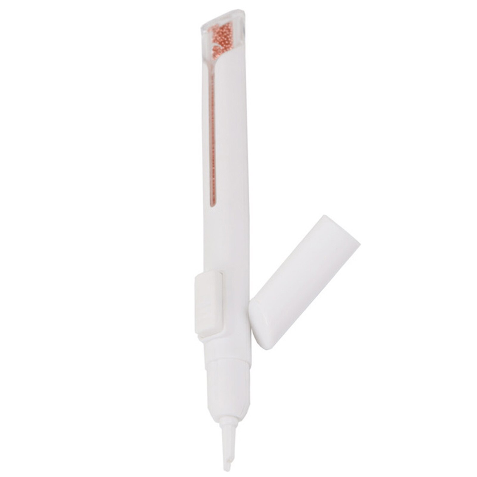 Bolígrafo pequeño de Caviar para decoración de uñas, herramienta de manicura de 0,8/1/1, 2mm, bola de acero, para Decoración: Rose Gold