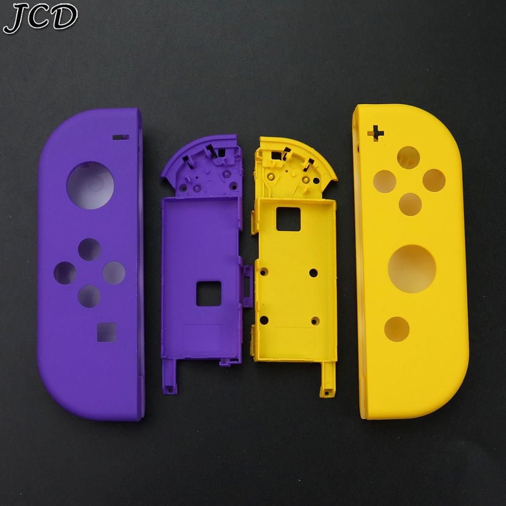 JCD reemplazo de bricolaje vivienda alegría-Con Shell Set de fundas para Switch NS NX consola y bien izquierda deslice el controlador de Shell: IF