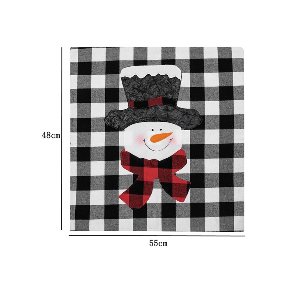 Santa Hat Chair Covers Christmas Decor Dinner Chair Xmas Cap Sets Dinner Table Hat Chair Back Covers For Home: A2