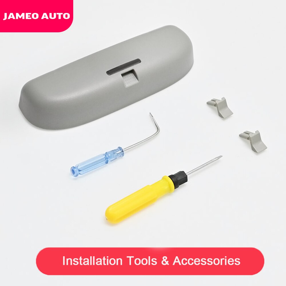 Jameo custodia per occhiali da suola per auto per Mercedes Benz W212 C180 E63 C300 E250 C classe E GLK GLC GLE AMG X204 W205 W203 W204