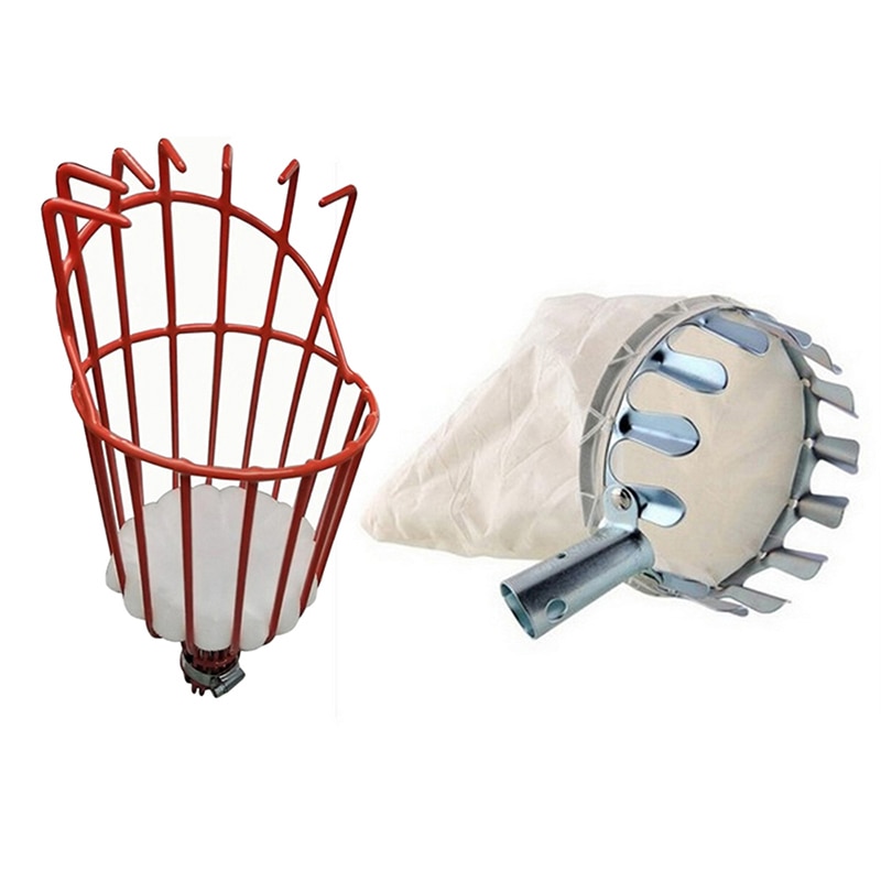 Fruit Picker Head Basket Portable Fruits Catcher For Harvest Picking Citrus Pear Collector Catcher Peach Picking Garden Tool