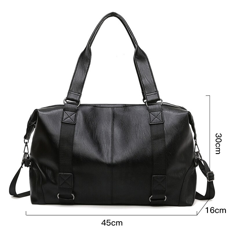 Bolsas deportivas de cuero suave para gimnasio para hombre y mujer, bolsa de hombro de para almacenamiento de Fitness, para viaje, bolsa de equipaje, bolsa de Yoga X56B