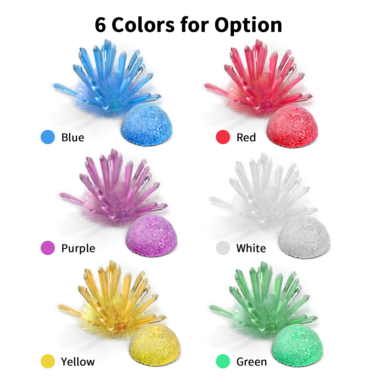 Crystal Growing Kit STEAM Chemical Science Experiment Educational Craft DIY Projects Kits Lab Experiment