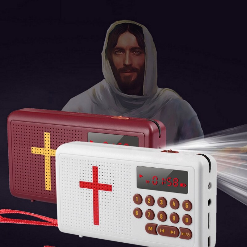 Universal High-end Rechargeable Audios Bible Player Electronic Bible Talking King James Version Bible Audios Player