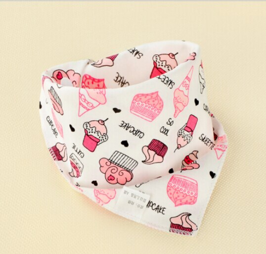 Novo arrivels 1 pçs infantil crianças bebê unisex alimentação saliva toalha dribble triângulo bandana babadores: 5