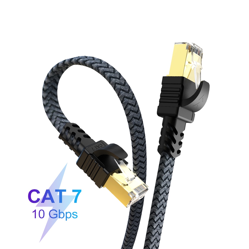 DUPI Ethernet Kabel RJ45 Cat7 Lan Kabel UTP RJ45 Netzwerk Kabel für Cat7 Kompatibel Patchkabel für Modem Router Kabel ethernet