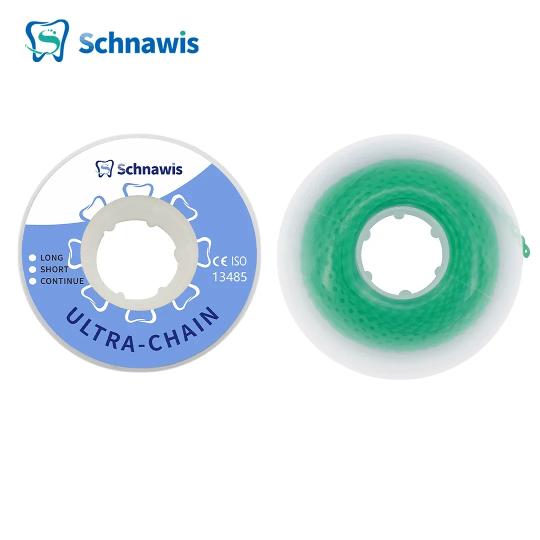 Zahn ärztliche kiefer ortho pä dische elastische Kraft kette farbiges Gummiband 15 Fuß/Spule lange kurze durchgehende Kraft kette für Klammern Zahnspangen: Klavier Schwarz