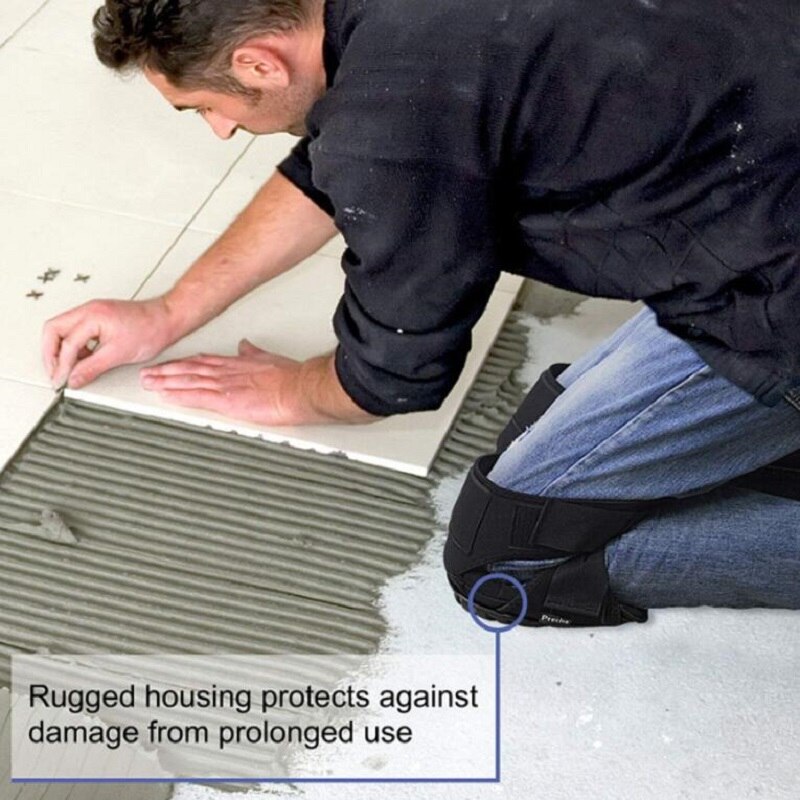 Rodilleras profesionales con relleno de espuma, almohadillas de Gel para las rodillas, trabajo de jardinería, rodilleras de motocicleta