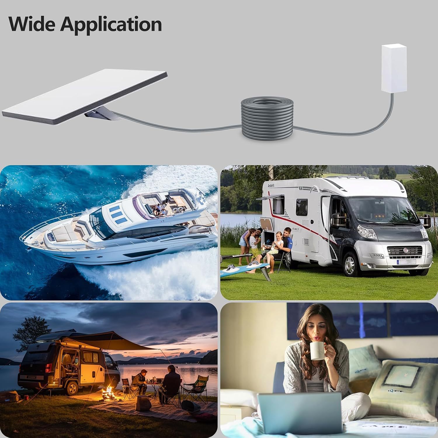 2 in 1 Starlink Mini Cable USB-C and DC to DC Power 100W PD Cable for3M Starlink Mini Waterproof Charging Cable