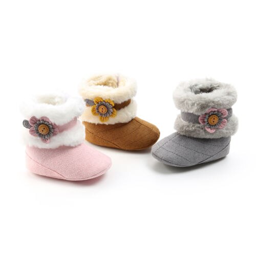 Peuter Winter Warm Baby Anti Slip Meisjes Snowboots Schoenen Mode Booties Slippers