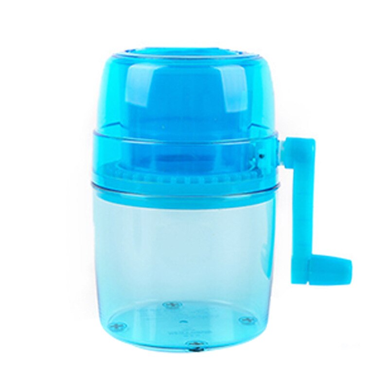 1L Portable Hand Crank Manual Ice Crusher Shaver Kids Shredding Snow Cone Maker Machine Kitchen