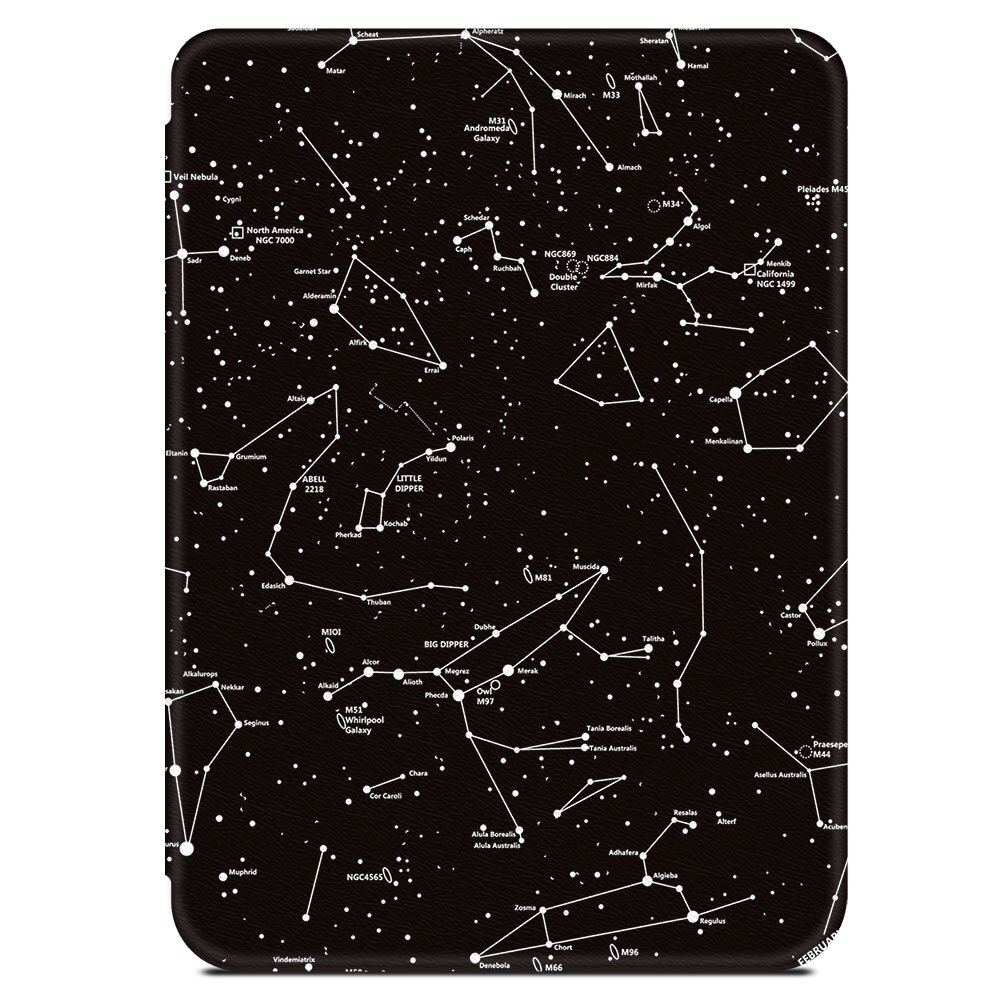 Bozhuorui Case Voor Alle Kobo Nia E-Reader Release-Lichtgewicht Fit Slim Smart Beschermhoes met Auto Sleep/Wake: Constellation