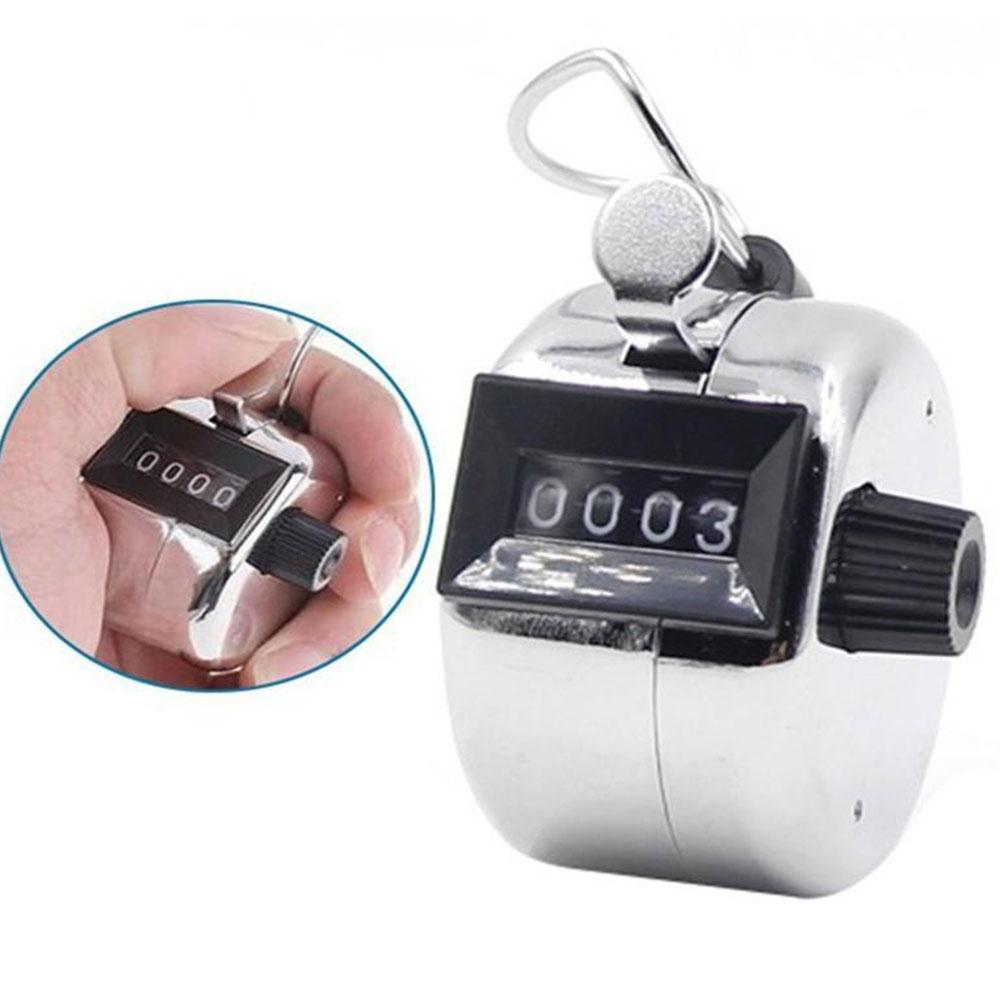 Portable with Light 4 Digit Number Golf Outdoors Mechanical Counter Buddha-Chanting Counter Home Counting Ring Counter