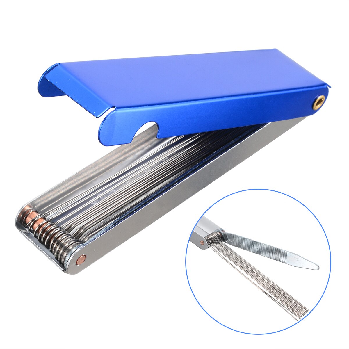13 In 1 Torch Tip Cleaner Gas Welding Brazing Cutting Torch Guitar Needle Files Welding Aluminum Box Nut Nozzle Jet Cleaner