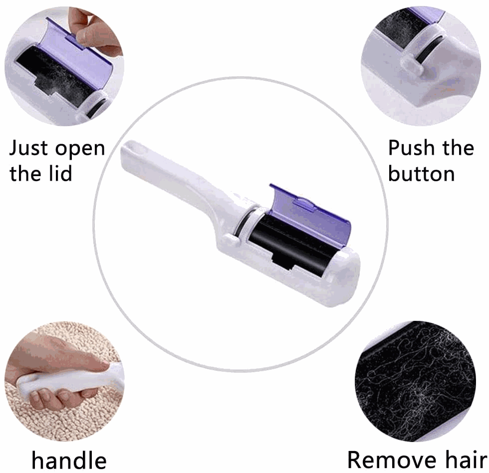 Anti Pet Hair Brush Pet Hair Remover and Rollers Dog and Cat Fur Remover Cleaning Brush Magic Hair Remover for Animals