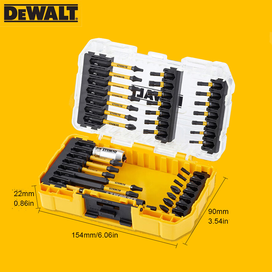 DEWALT Drill Drive Screwdriving Bit Set DT70702 DT70732T-QZ DT70734T-QZ DT70739T DT70748T-QZ DT70758 DW2166 DWACS65: Orange