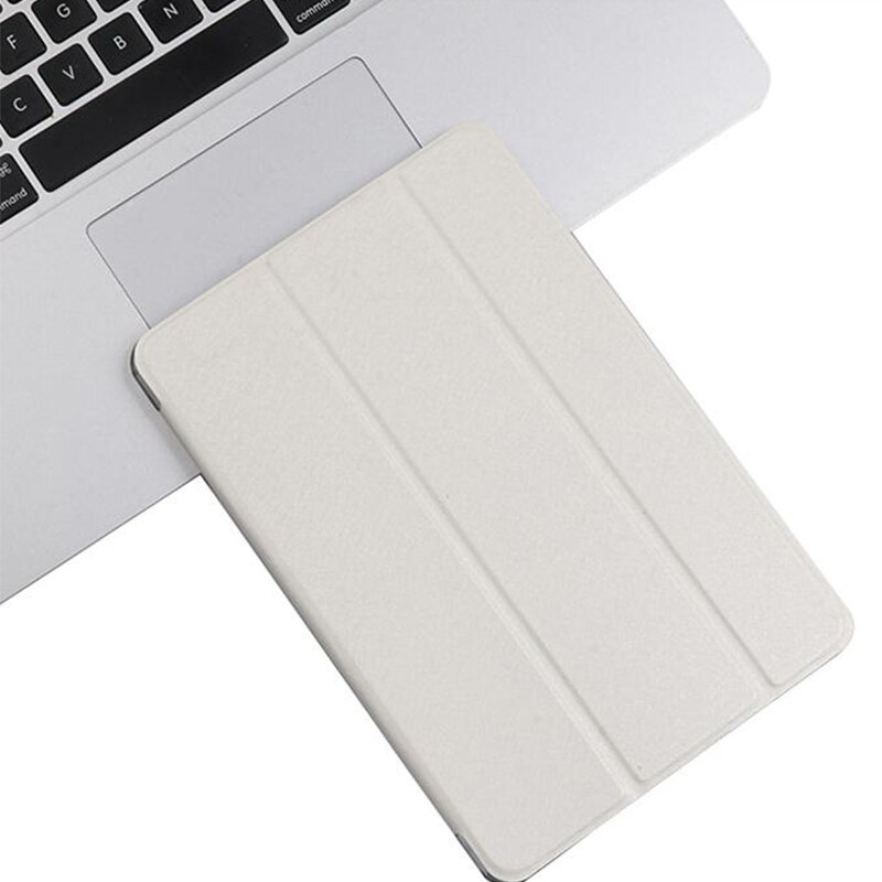 Samsung Galaxy Tab S2 9.7 Inch Tablet Case SM-T810 T813 T815 T819 Flip Trifold Stand Case Voor Tab S2 8.0 SM-T710 T713 T715 T719: White / Tab S2 9.7
