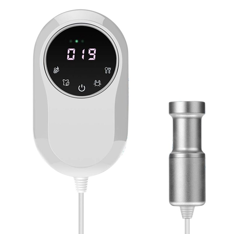 Jewelry Cleaner Mini Ultrasonic Cleaner Washing Machine for Fruit, Glass Denture, Jewelry Diamond Accessories: US