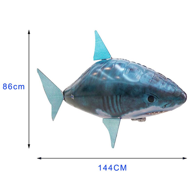 Afstandsbediening Vliegende Clownvis Haai Speelgoed Rc Haai Air Zwemmen Vis Infrarood Air Ballonnen Speelgoed Partij Decoratie Kleur Doos