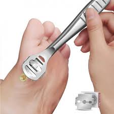Hak Eelt Scheermes Voet Huid Cuticle Cutter Remover Rasp Pedicure File Eelt Voet 10 Messen Care Tool Eelt Voet Scheermes
