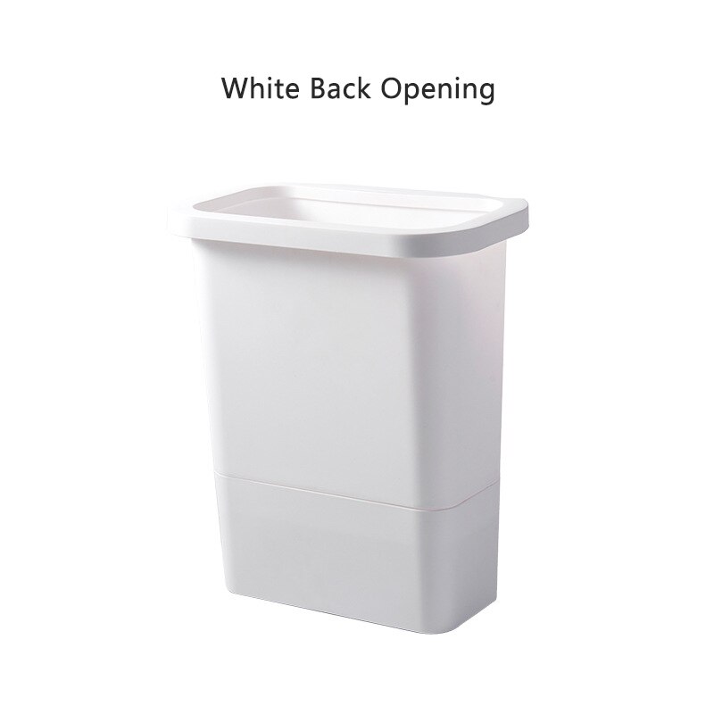 Baffect 12L Kitchen Trash Can for Cabinet Door Trash Bin Plastic Waste Bin with Garbage Bag Storage Box kitchen Compost Caddy