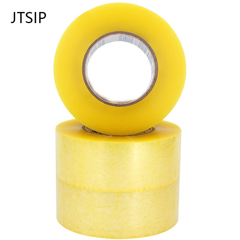 Jtsip 1 Roll Dikke Brede Transparante Afdichtingstape Express Verpakking Seal Doos Grote Roll Tape Kantoorbenodigdheden Scotch Tape 5.5cm