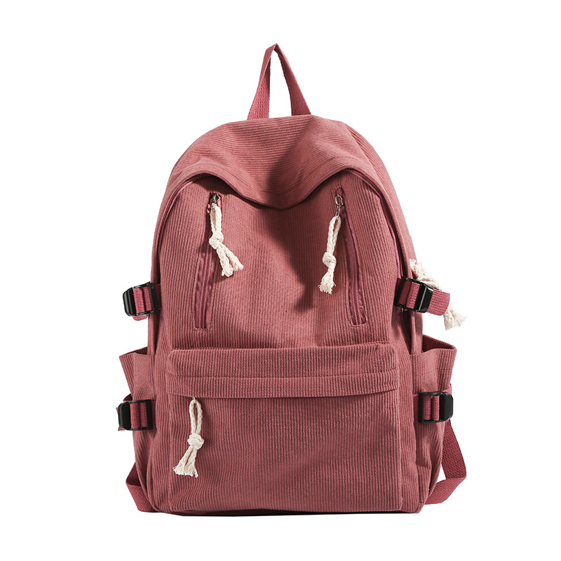 Sac à Dos de Grande Capacité pour Document Solide Simple, Version Coréenne, pour Lycée, Étudiante