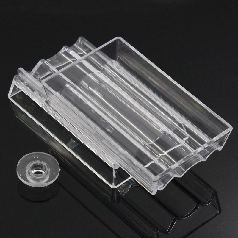 Plastic Rectangular Transparent Bead Box Bead Roller For Jewelry Making Perfect Polymer Clay Beads Rectangle Transparent