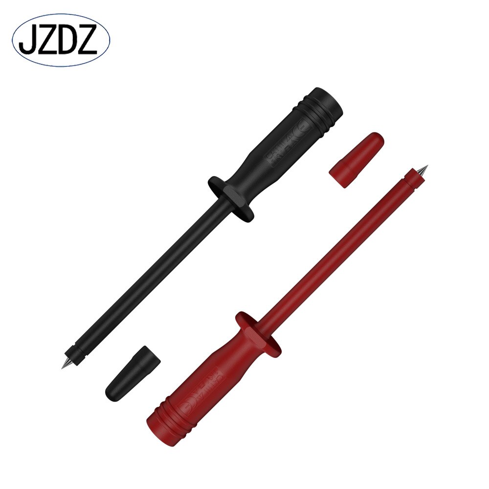 JZDZ 2pcs Test Pen Pin Test Probe Tips Electrical Connector 4mm female banana plug Multi-meter Needle Tools DIY J.30016