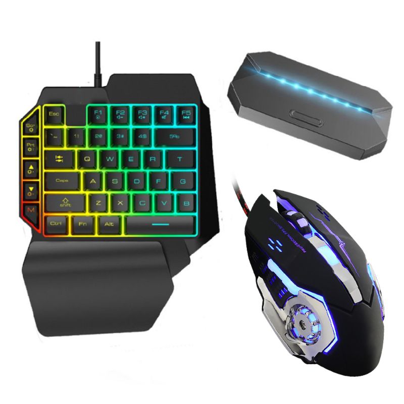 G6 Keyboard Mouse Converter USB Extender for iPhone An-droid Mobile Phone Games R9UB