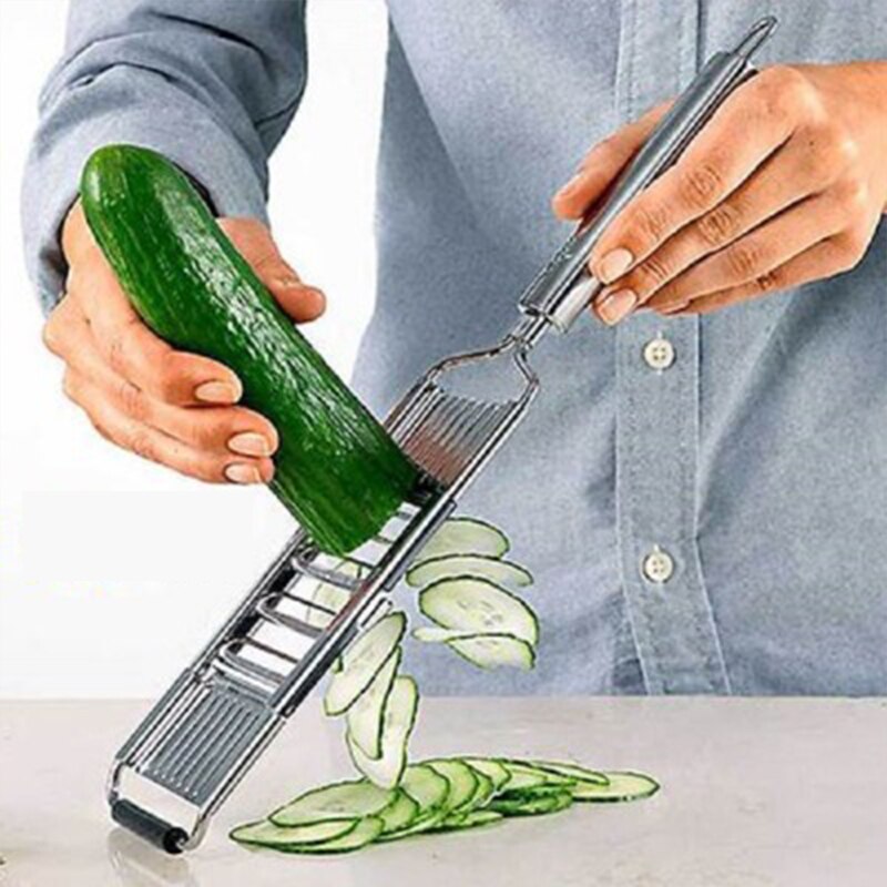 Multifunctional Stainless Steel Vegetable And Fruit Tool Manual Vegetable Cutter Kitchen Utensils Vegetable And Fruit Artifact