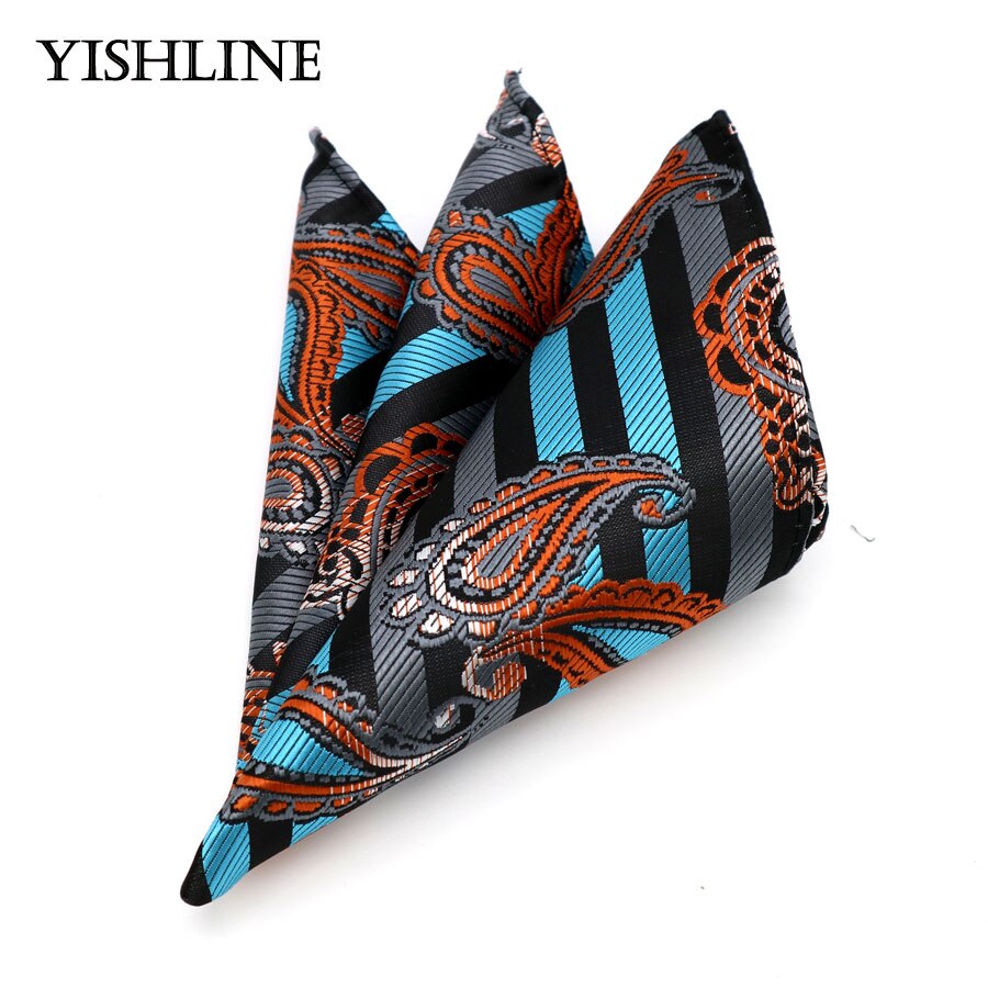 Fabrik männer Jahrgang Paisley Blumen- die Seide Taschentuch Tasche Platz Männer Hanky Hochzeit Brust Handtuch: F157