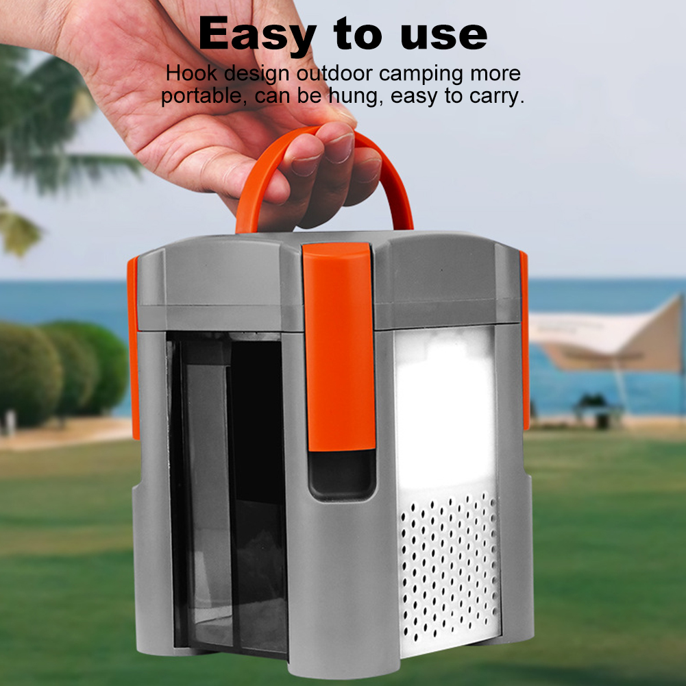 Lampe de Camping en eau salée, aucune batterie requise, lumière LED pour Camping en eau salée, éclairage continu 72H pour les urgences