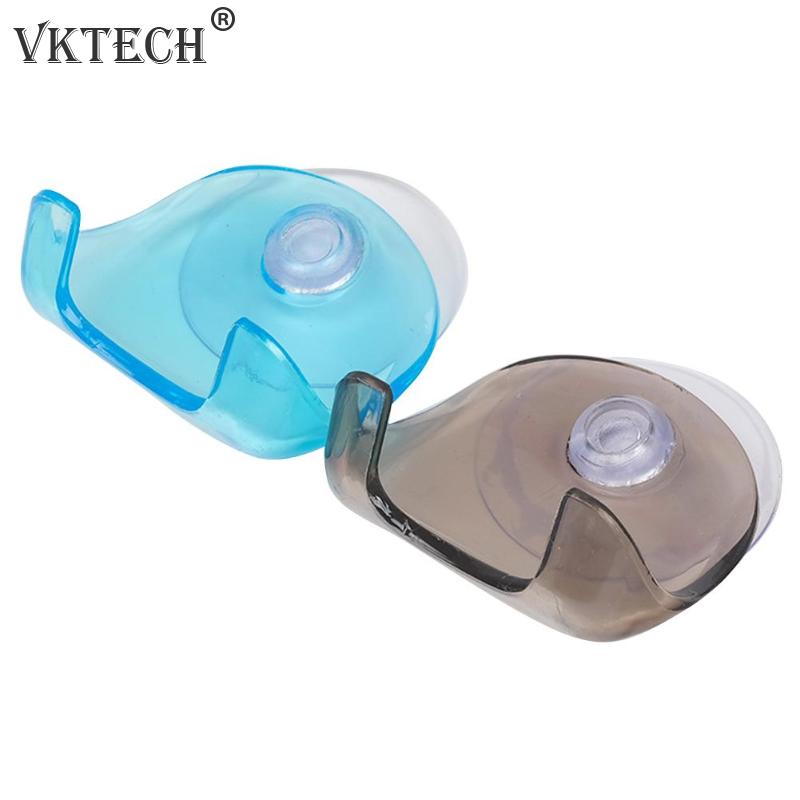 Colgador de cuchillas de afeitar ecológico, Super ventosa para rastrillo de afeitar, soporte para maquinilla de afeitar, rejilla almacenamiento para baño, estante, 1 ud.