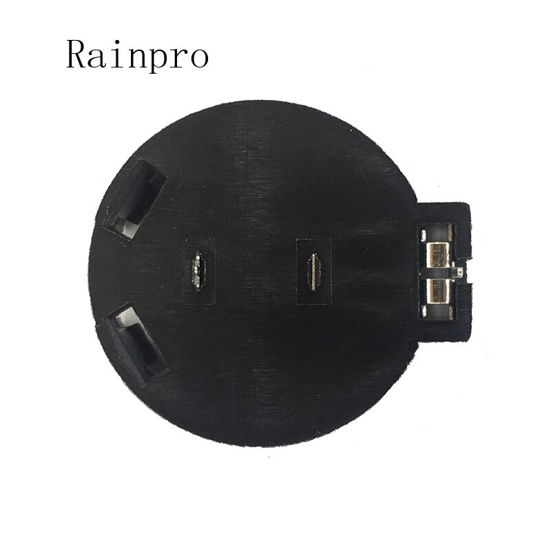 Rainpro 5PCS/LOT CR2450 2450 Coin Cell Button Battery Socket Holder Case 2 Pins Black.