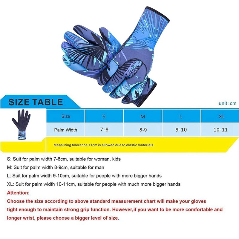 Neoprene Gloves M Diving Scuba Gloves Thermal Wetsuit Gloves for Kayaking Paddling Snorkeling Swimming Surfing