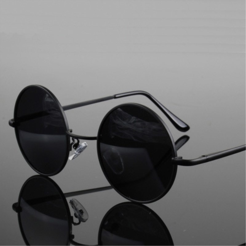 thumbnail image 2 of J&L Glasses Polarized Round Steampunk Sunglasses For Women Men 2 of 12