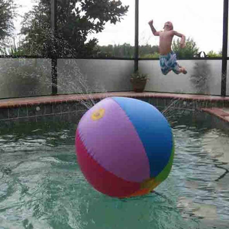 PVC inflatable water polo, water-jet beach ball, portable, durable, non-toxic and not easily damaged water polo