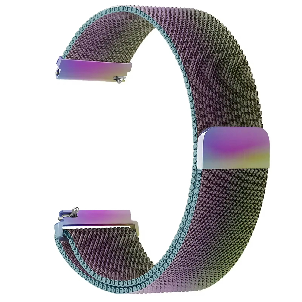 20mm/22mm Milanese band For Amazfit GTS/2/2e/3/4/GTS2 Mini/GTR 42mm/47mm/GTR2/3/4/Pro stratos Metal Bracelet Amazfit bip strap: XXL / MULTI