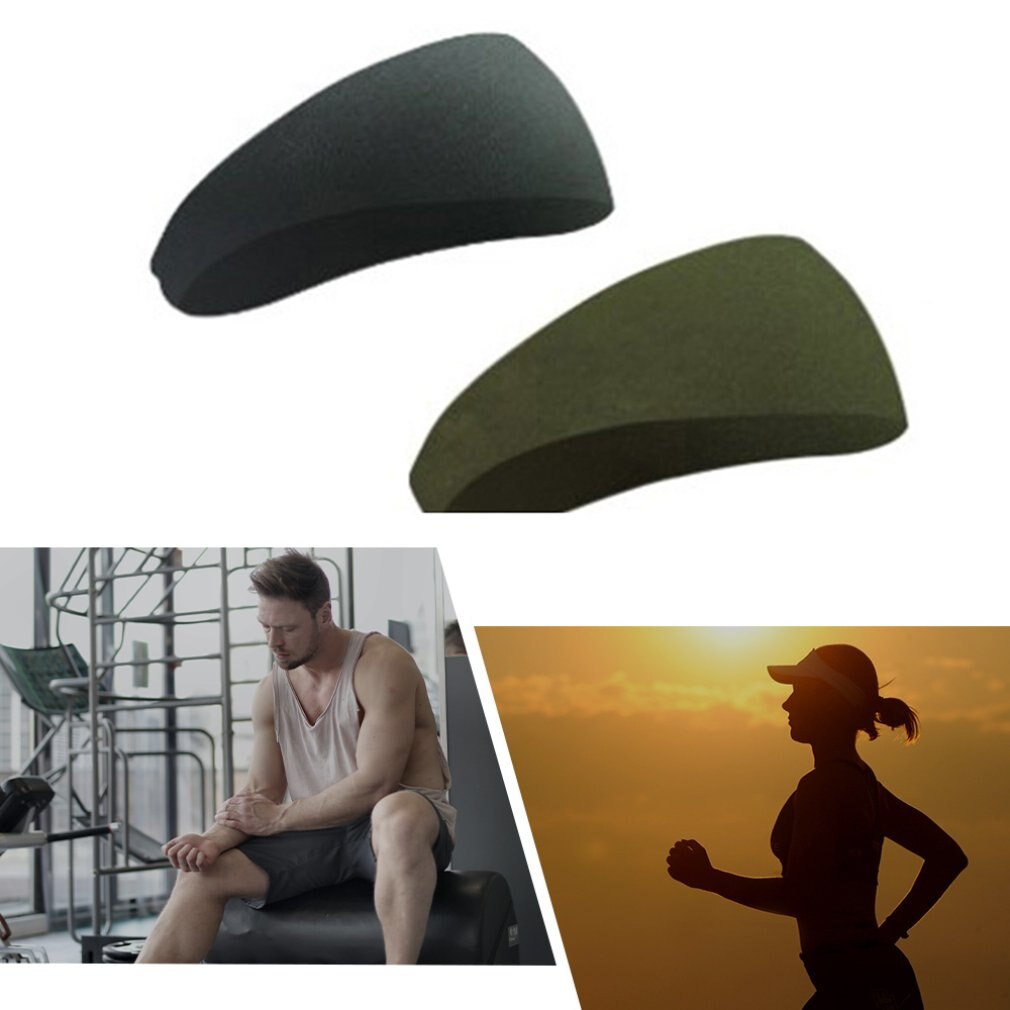 Pandebånd mand sport sved guide løbende hårbånd beskyttelse pande svedende wicking kvindelig tørklæde fitness
