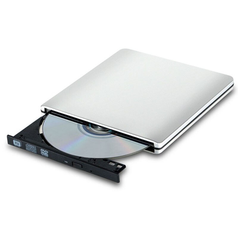Extern dvd-brännare usb 3.0 mobil extern stationär bärbar dator hårddisk aluminiumlegering byte röd