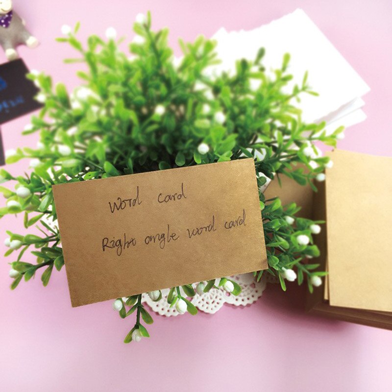 20 pcs/lot Cute Black White Tarjetas Kraft Paper Cards Memo Pad Note Pads Card Stationery School Supplies Card