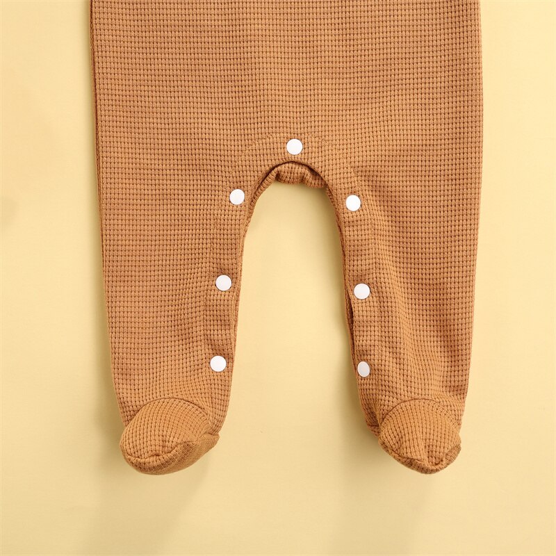 Pudcoco Stijl Pasgeboren Baby Meisje Jongen Bloemen Footies Jumpsuit Outfits Kleding